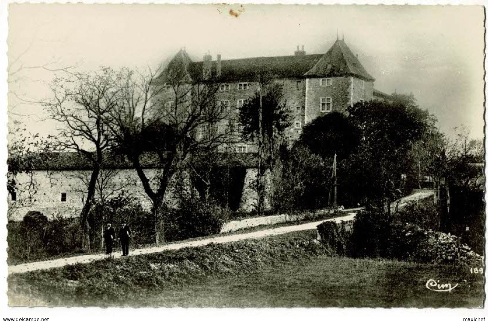 Environs De Grenoble - Le Château D'Allières, Près De Claix (animation) - Circulé Sous Enveloppe, Sans Date - Claix