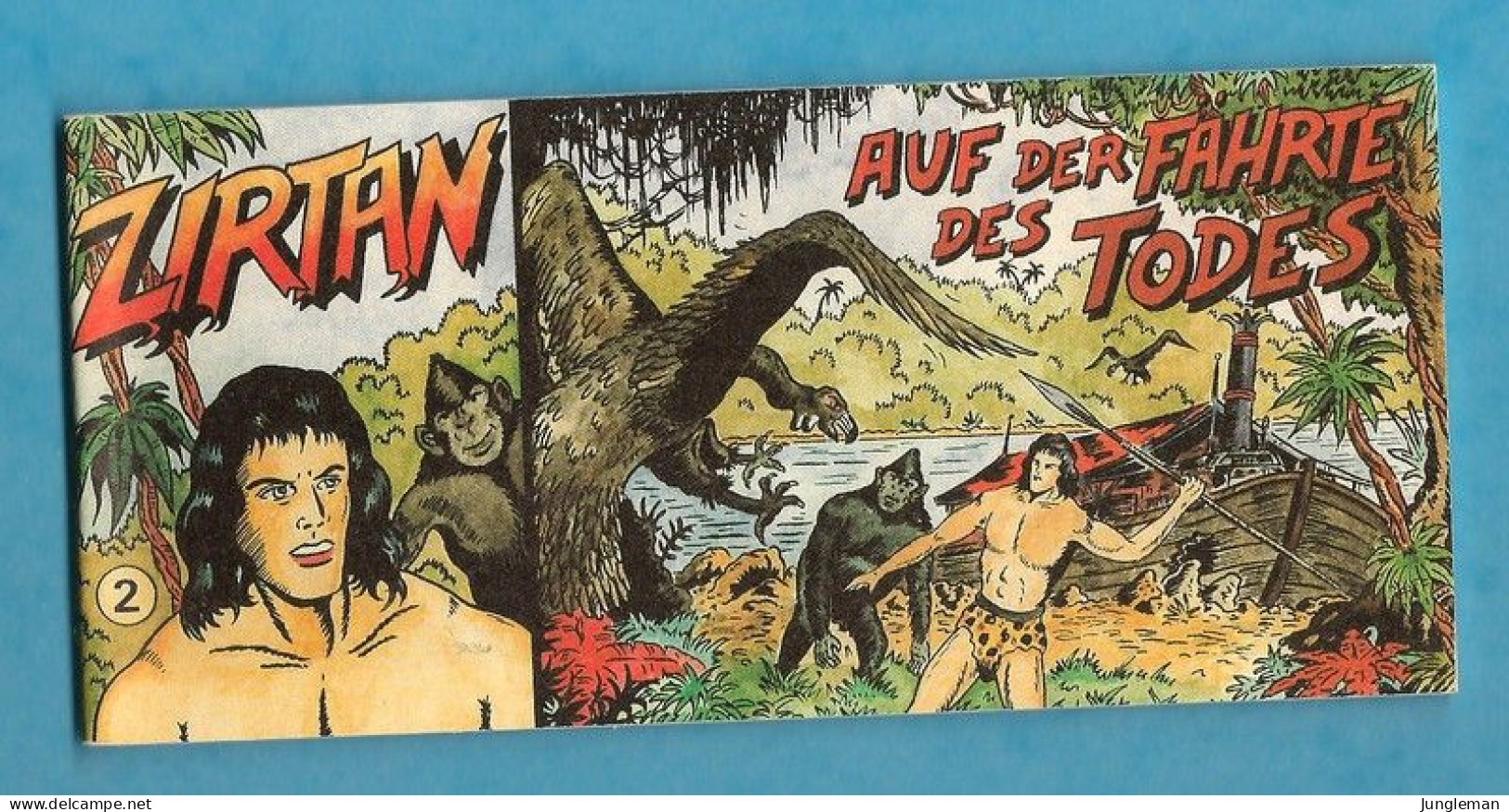 Zirtan - Auf Der Fahrte Des Todes N°2 - 1987 - Format Piccolo - CB Comic Teams - Original Erstauflage Im Top Zustand - Sonstige & Ohne Zuordnung