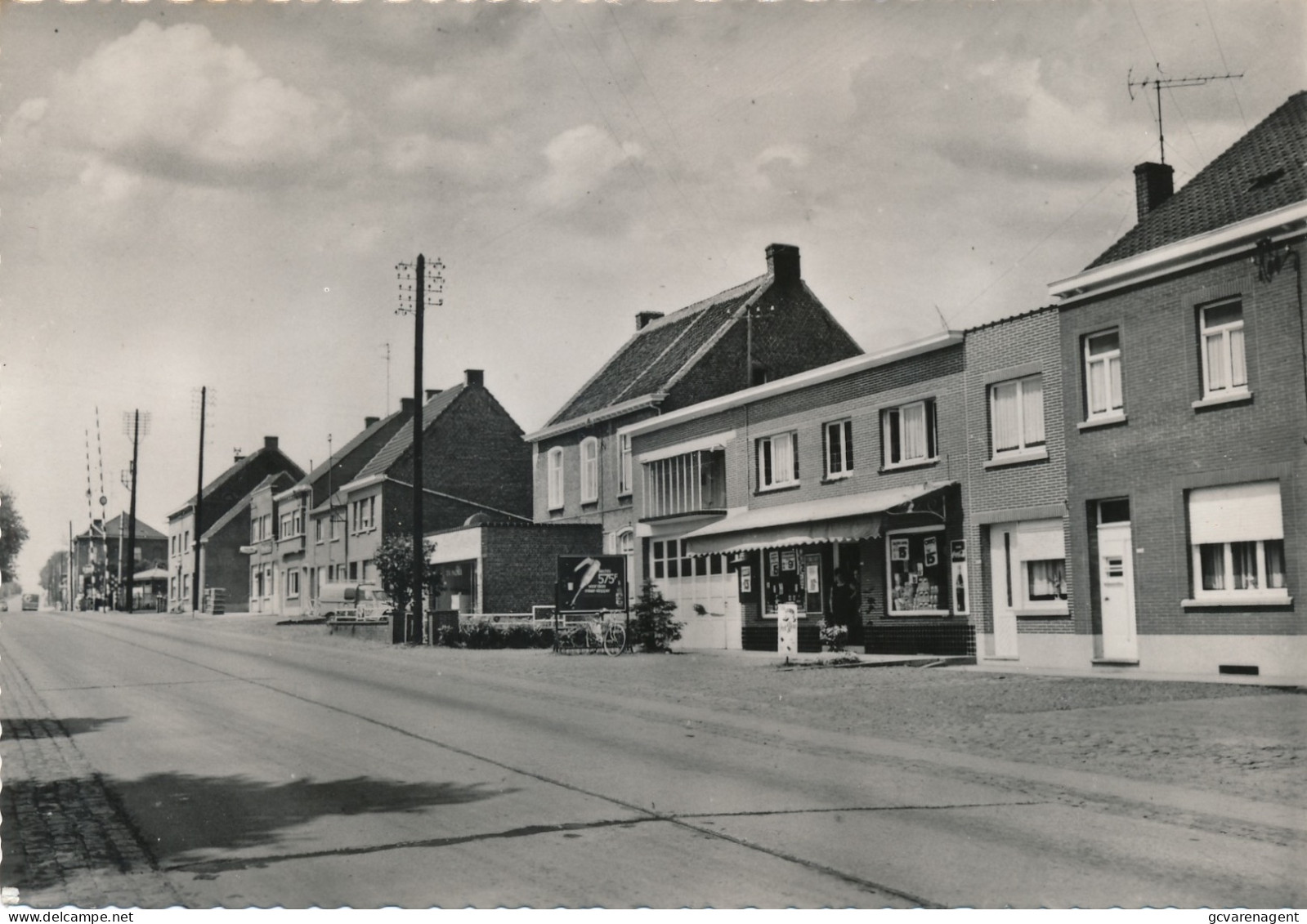 ST.MARIA LIERDE  STATIONSTRAAT    FOTO KAART     2 SCANS - Lierde