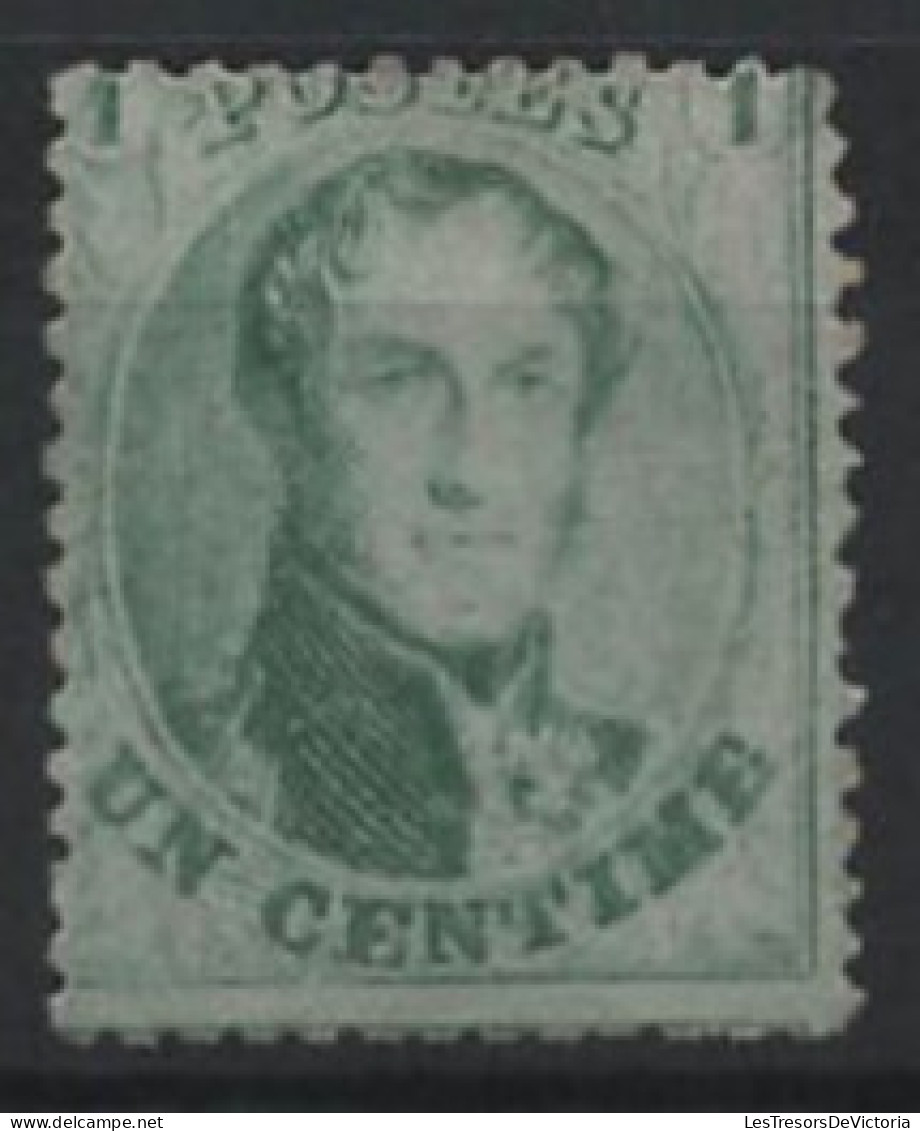 TIMBRE Belgique - COB 13Ba (*) - 1863 - Cote 42 - Leger Aminci Coin Sup Droit - 1863-1864 Medaillen (13/16)
