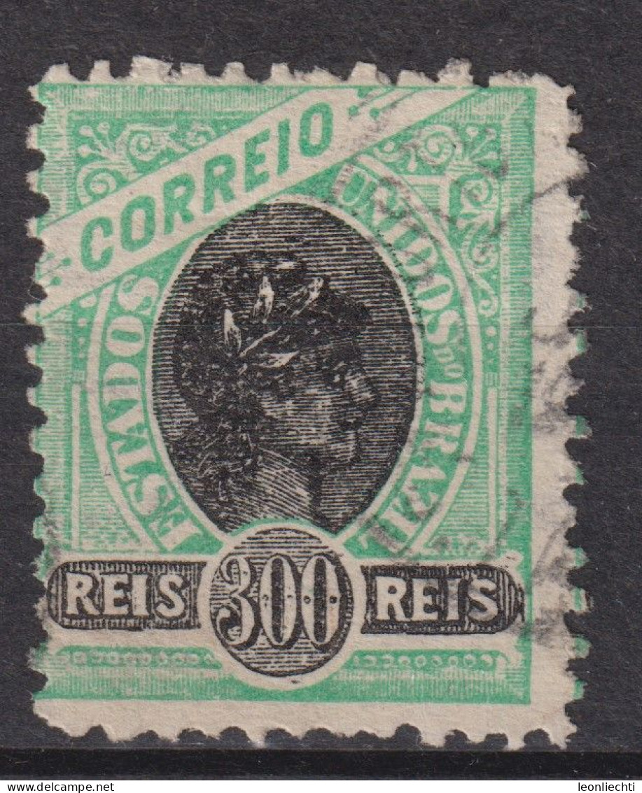 1905 Brasilien Mi:BR 159, Sn:BR 171, Yt:BR 124, Republican Dawn With Watermark, Allegory - Used Stamps