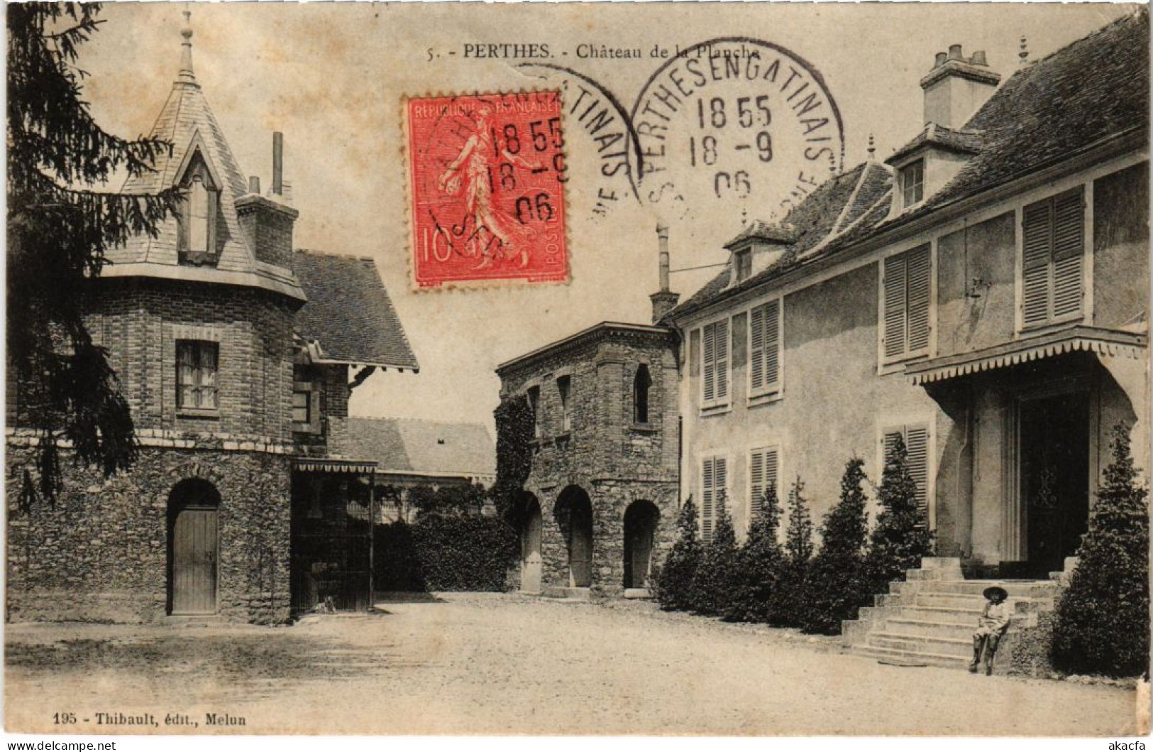 CPA PERTHES Chateau De La Planche (1298949) - Perthes