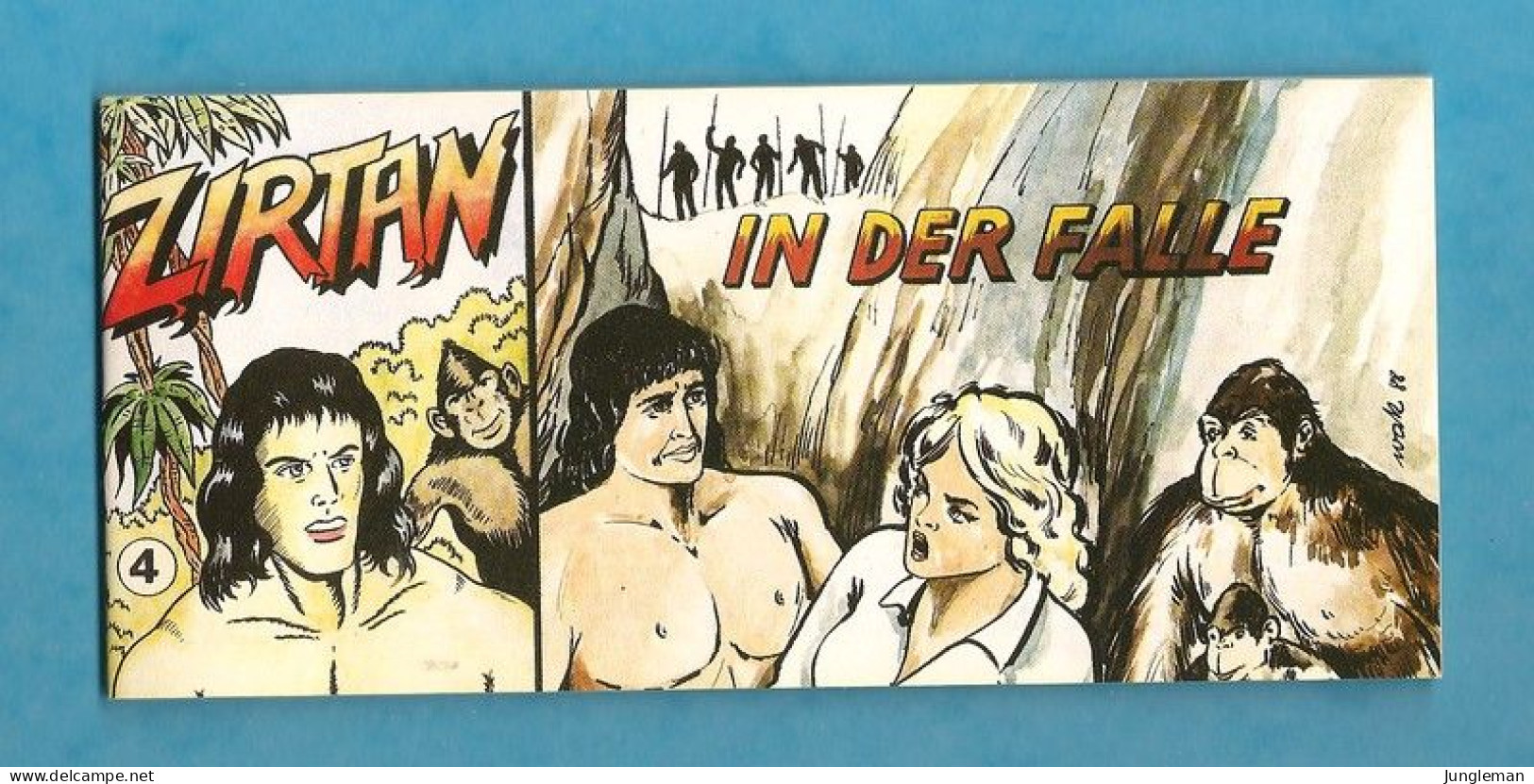 Zirtan - In Der Falle N°4 - 1988 - Format Piccolo - CB Comic Teams - Original Erstauflage Im Top Zustand - Altri & Non Classificati