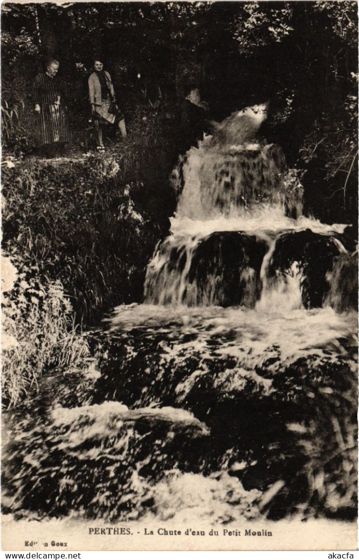 CPA PERTHES La Chute D'Eau Du Petit Moulin (1299184) - Perthes