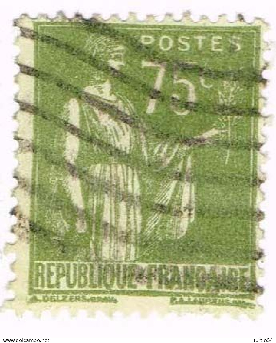 France, N°284A Obl. - Type Paix - 1932-39 Paix