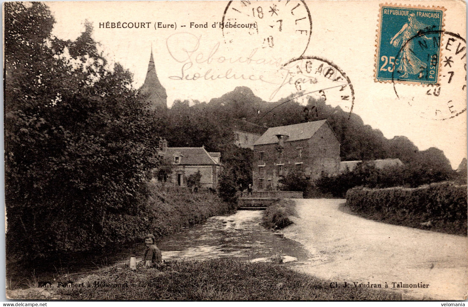 S12841 Cpa 27 Hébécourt - Fond D' Hébécourt - Hébécourt