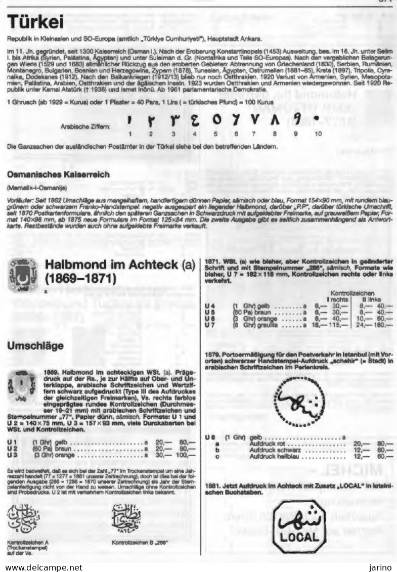 Ganzsachen Stationery Michel West Europa 2003/2004 Via PDF On CD, 978 Seiten, Turkei 23 Seiten Ganzsachen - Ganzsachen