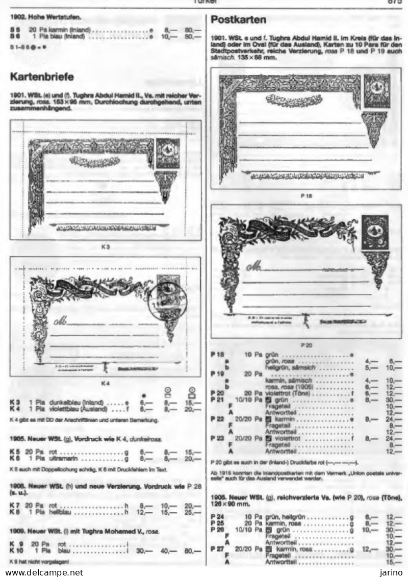 Ganzsachen Stationery Michel West Europa 2003/2004 Via PDF On CD, 978 Seiten, Turkei 23 Seiten Ganzsachen - Enteros Postales