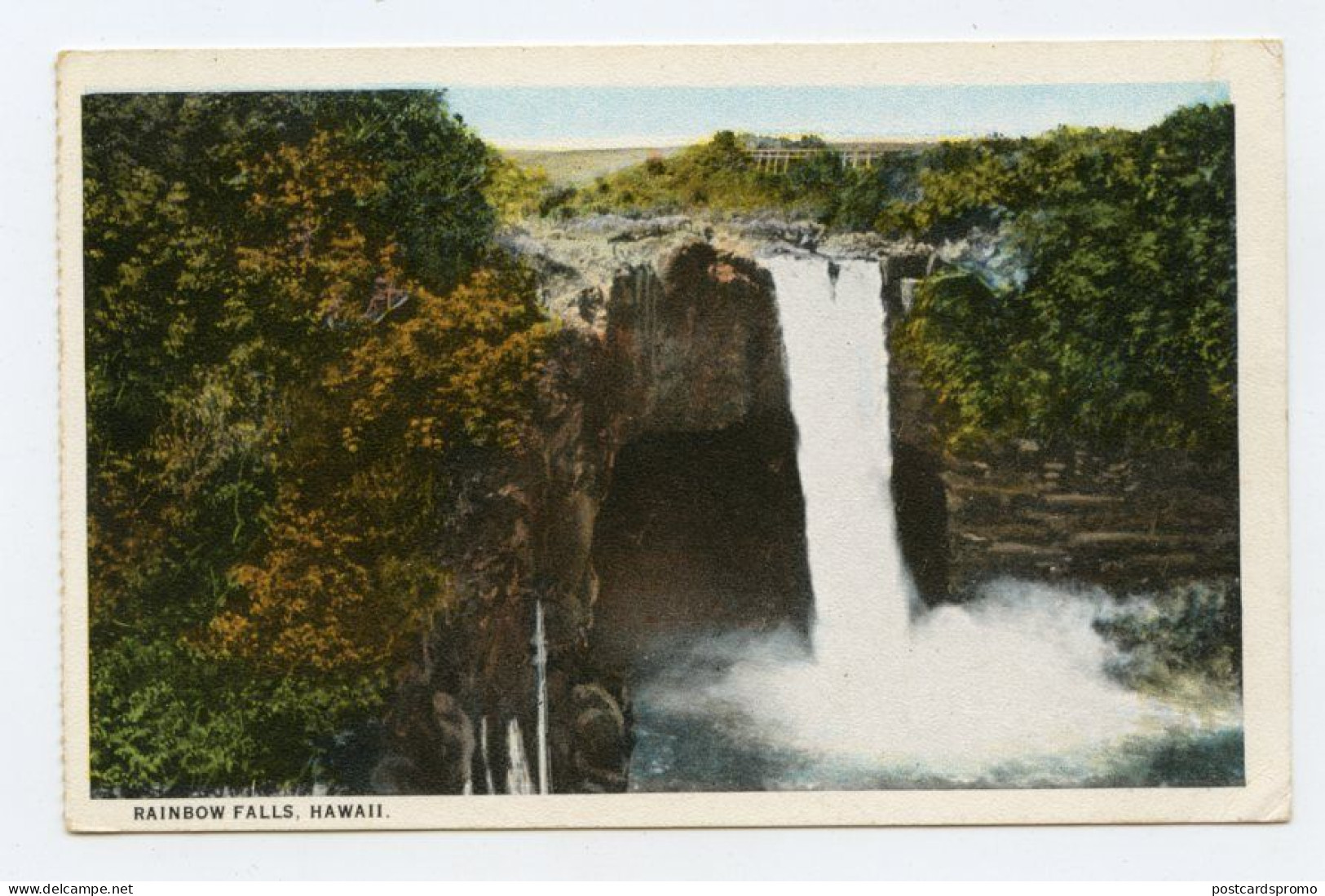 HAWAII - Rainbow Falls  ( 2 Scans ) - Hawaï