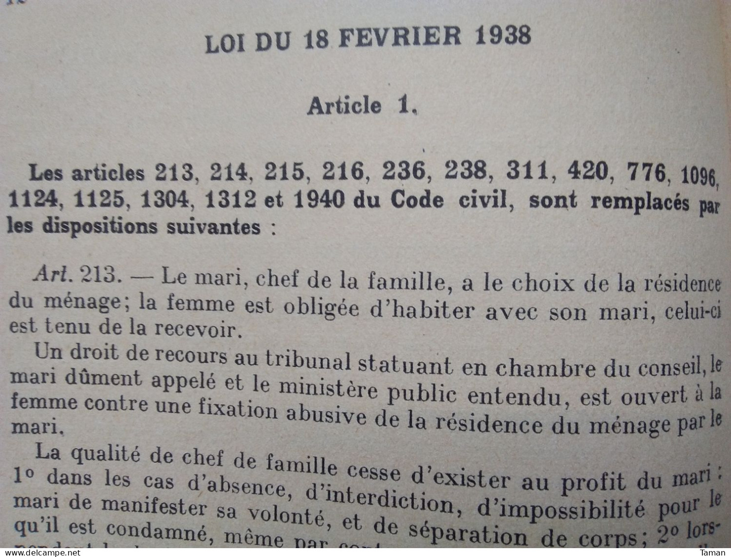 Les Nouveaux Droits De La Femme Mariée - Suzanne Grinberg - Odette Simon  -  1938  -  (statut De La Femme - Féminisme) - Derecho