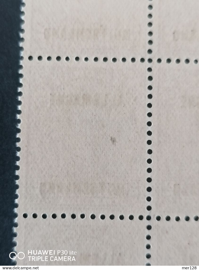 0C39 BLOK V. 6 MET VARIETEITEN POSTFRIS - 1901-1930