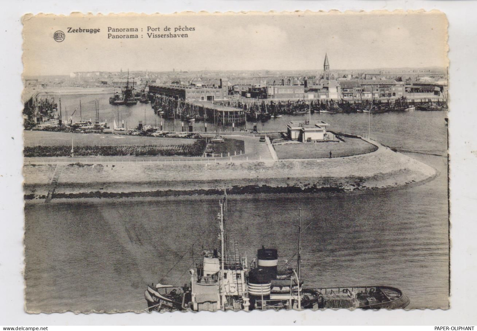 B 8380 ZEEBRUGGE, Vissershaven, Schlepper "Rolf Gerling" - Zeebrugge