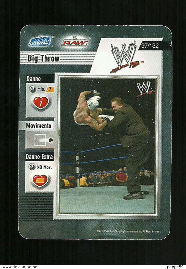 Figurina Wrestling - Card  97-132 - Tarjetas