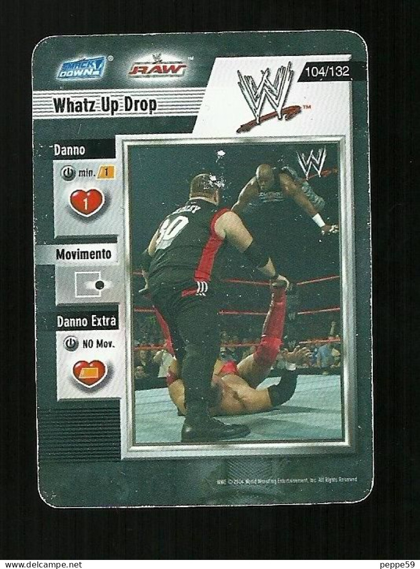 Figurina Wrestling - Card  104-132 - Tarjetas