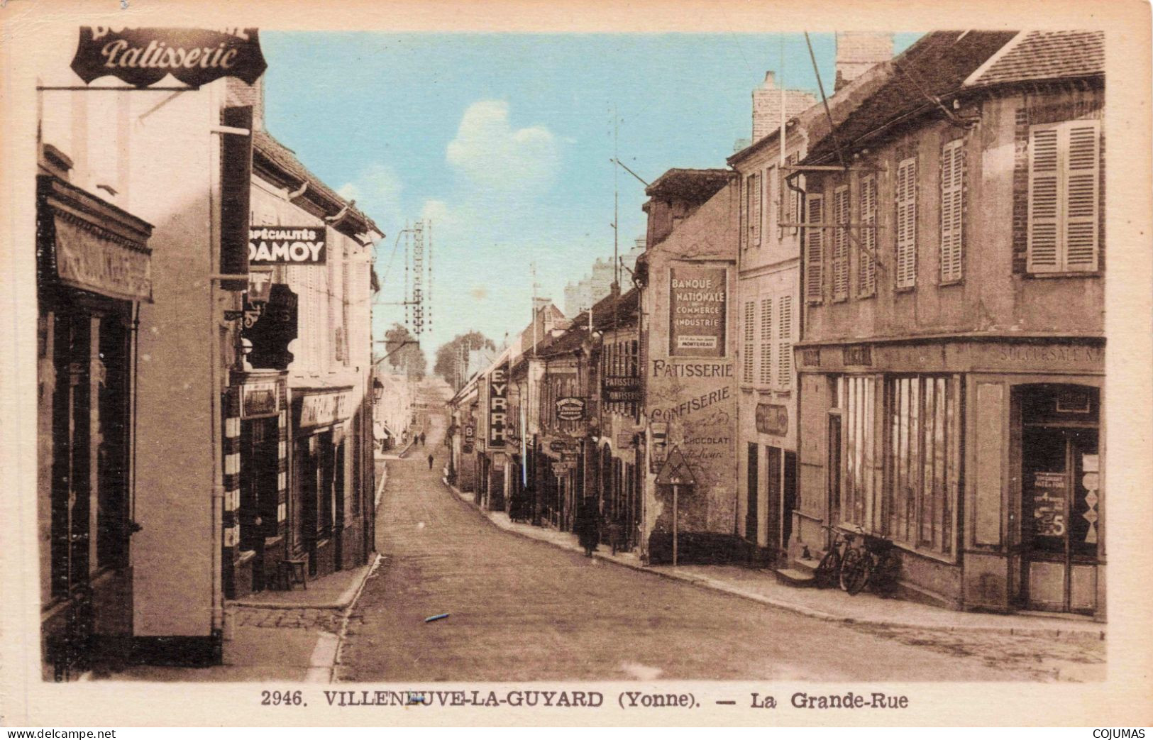 89 - VILLENEUVE LA GUYARD - S13544 - La Grande Rue - Pâtisserie - L22 - Villeneuve-la-Guyard