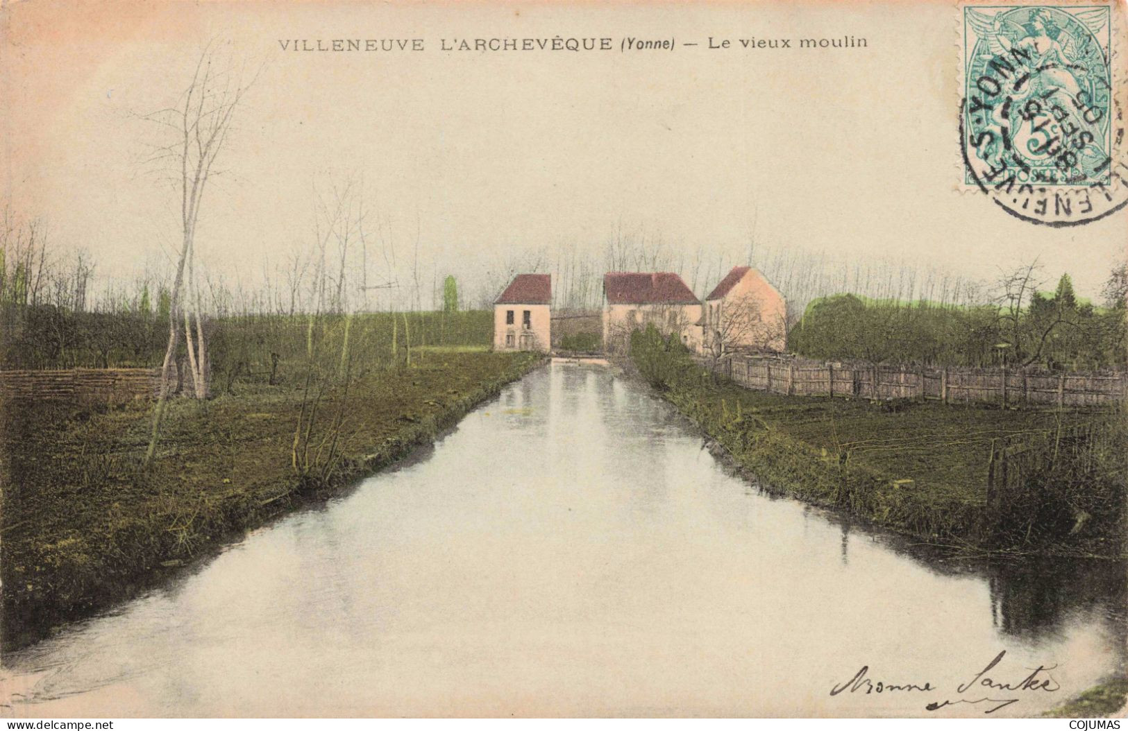89 - VILLENEUVE L ARCHEVEQUE - S13546 - Le Vieux Moulin - L22 - Villeneuve-l'Archevêque