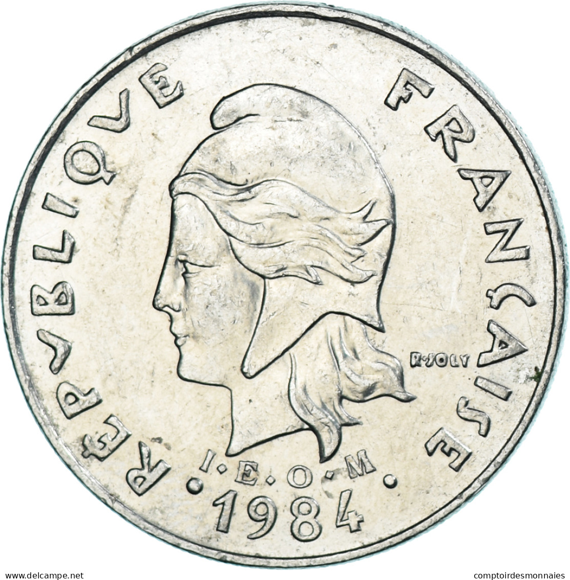 Monnaie, Polynésie Française, 20 Francs, 1984, Paris, TTB, Nickel, KM:9 - Frans-Polynesië