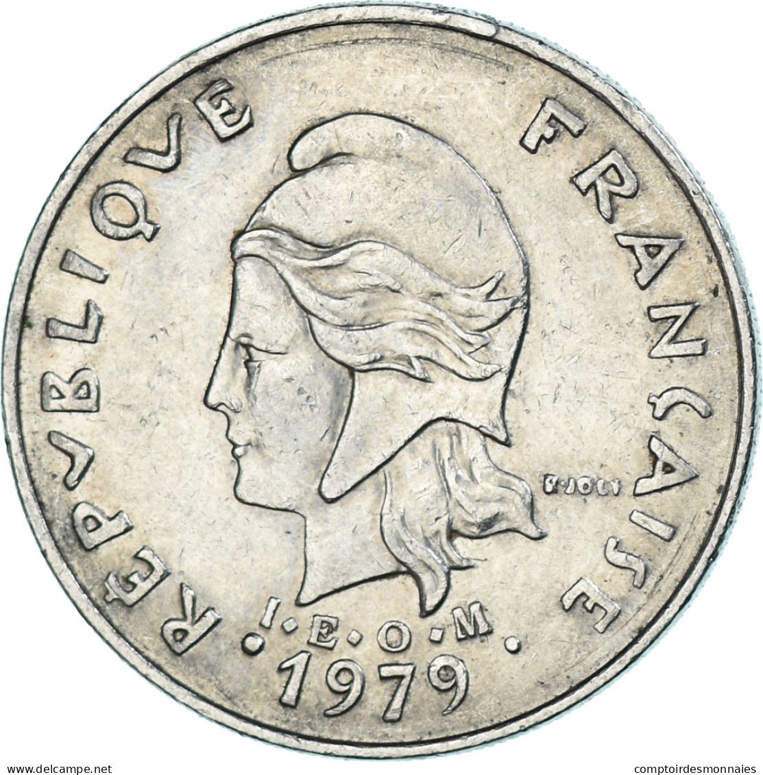 Monnaie, Polynésie Française, 20 Francs, 1979, Paris, TTB, Nickel, KM:9 - Frans-Polynesië