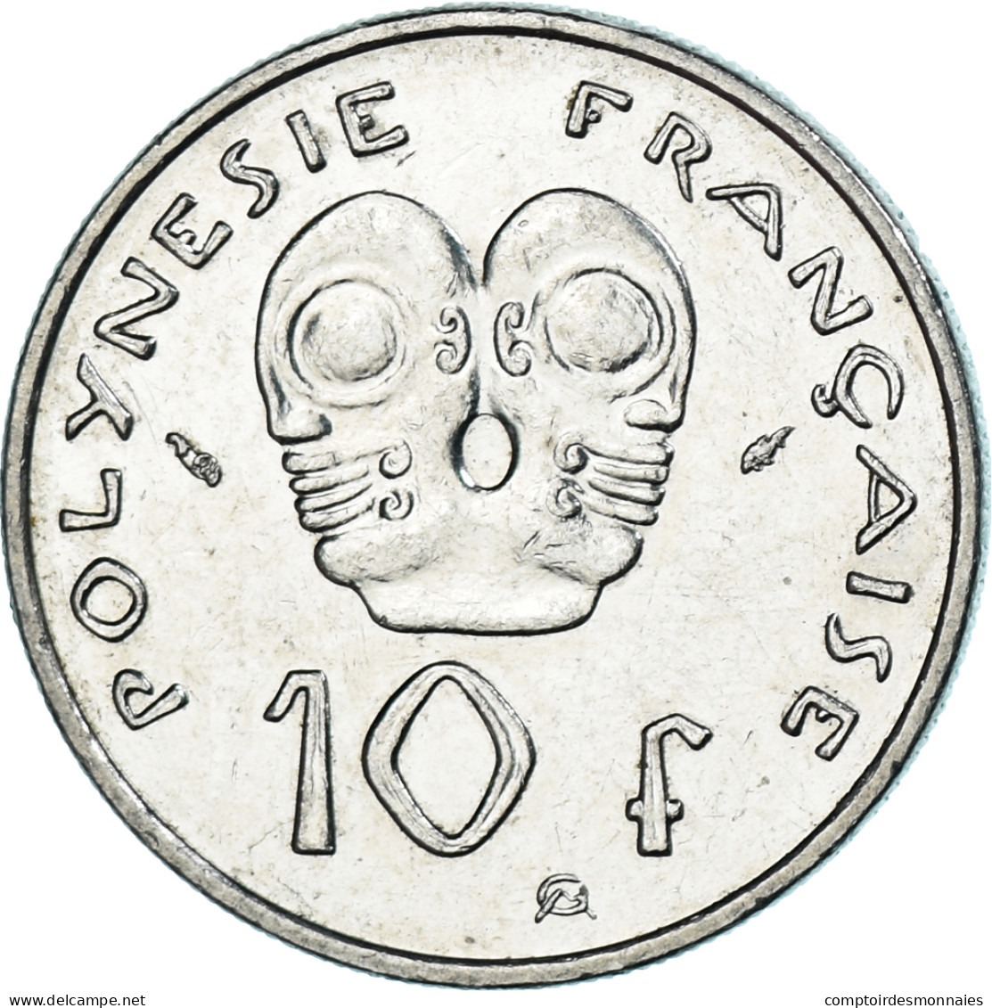 Monnaie, Polynésie Française, 10 Francs, 1985, Paris, TTB+, Nickel, KM:8 - Frans-Polynesië