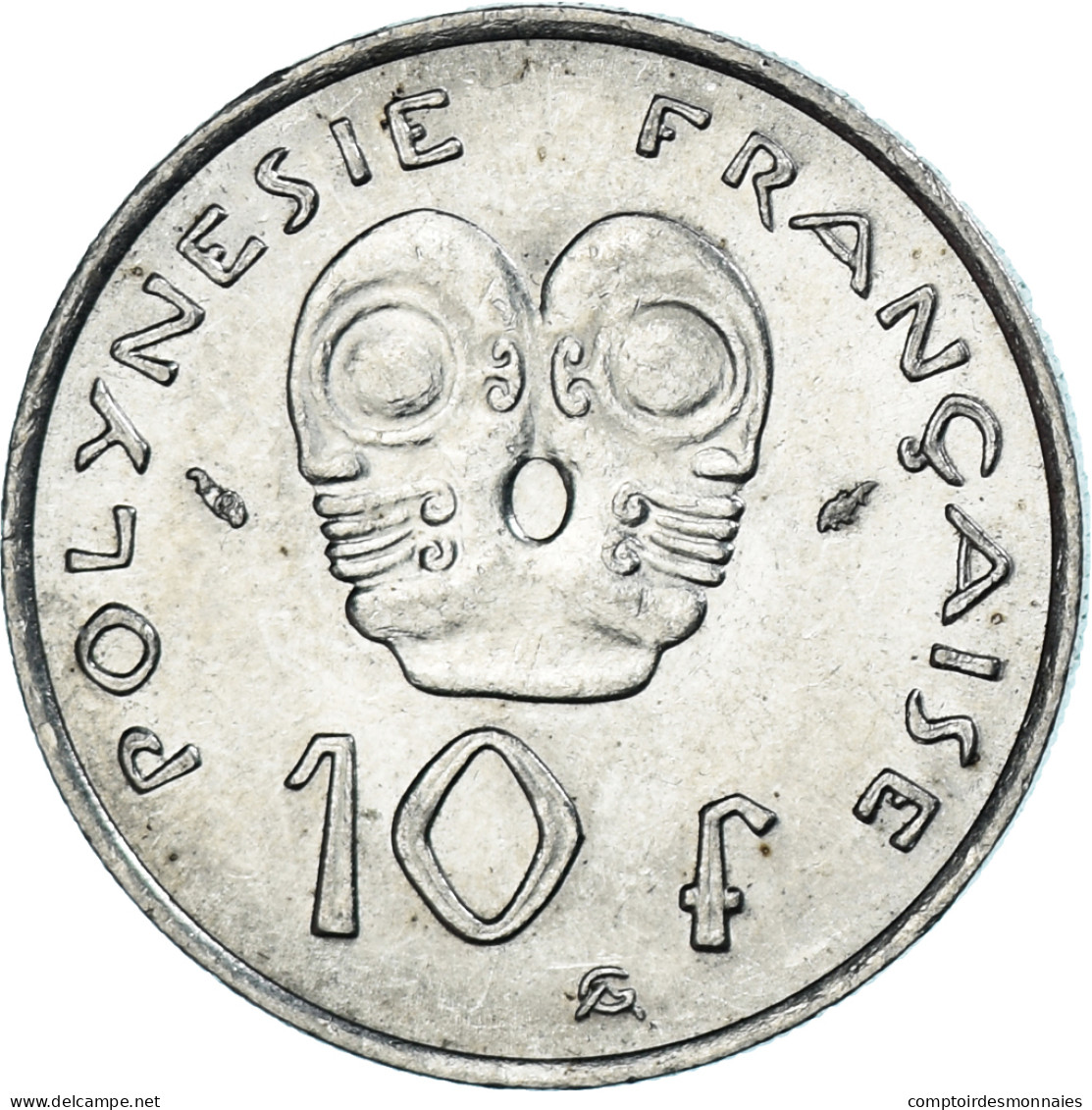 Monnaie, Polynésie Française, 10 Francs, 1975, Paris, TTB+, Nickel, KM:8 - Frans-Polynesië