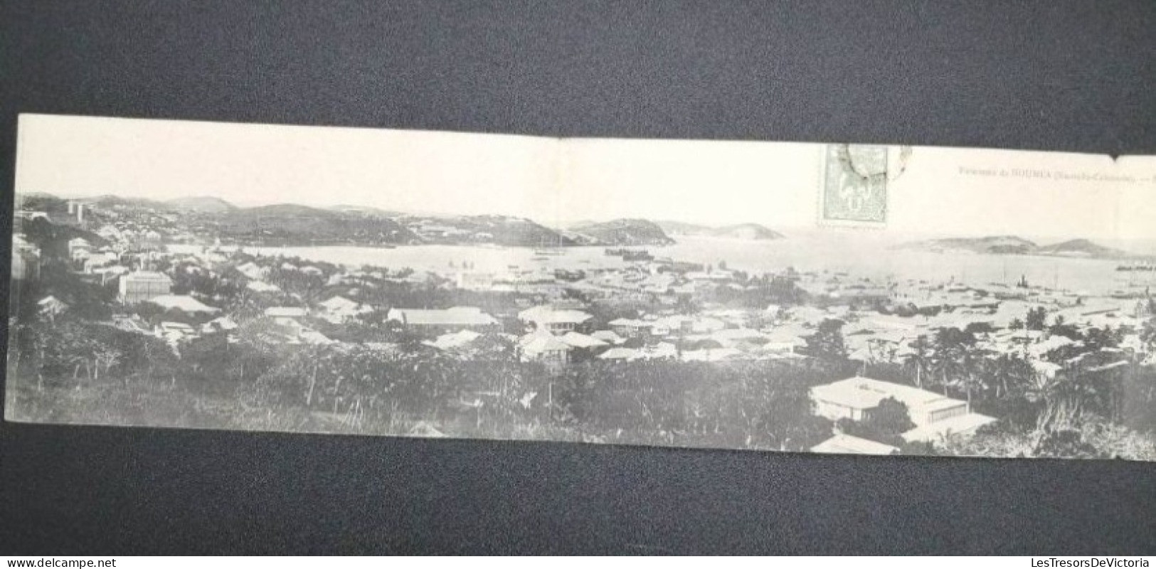 Nouvelle Calédonie - Panorama De Nouméa - Dim: 64,5/9 Cm - Carte Postale Ancienne - Nieuw-Caledonië