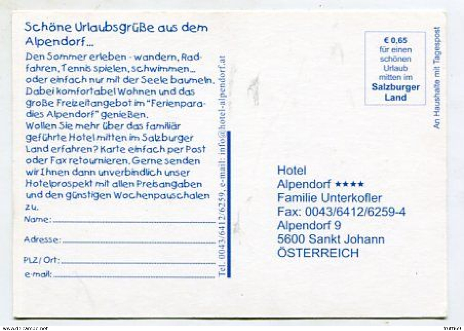 AK 128300 AUSTRIA - Sankt Johann - Hotel Alpendorf - St. Johann Im Pongau