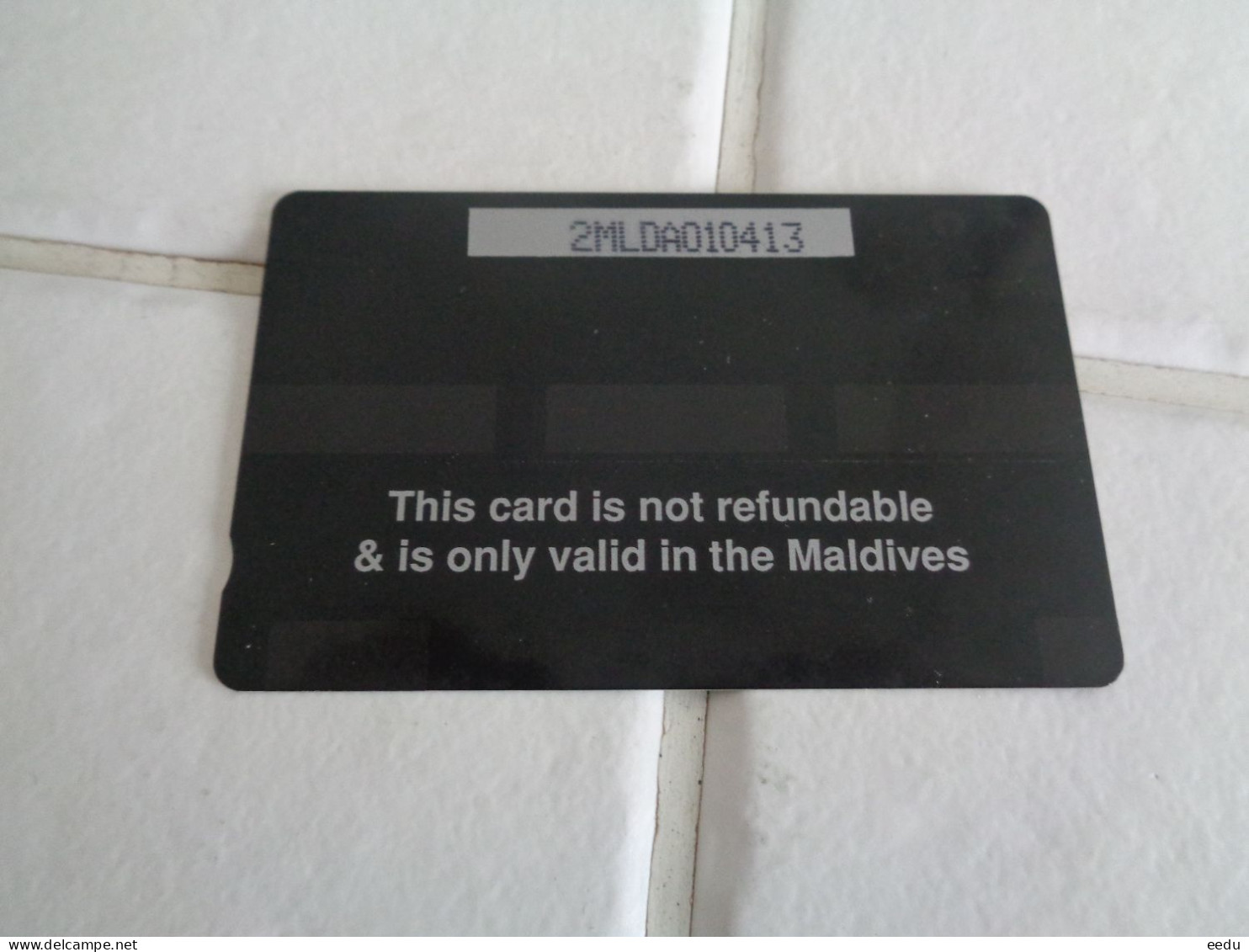 Maldives Phonecard - Maldiven