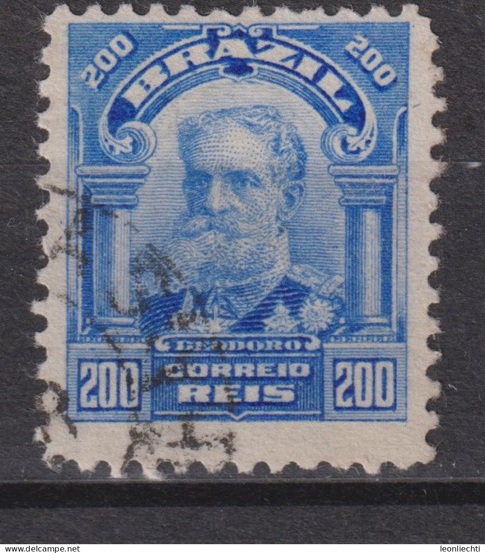 1915 Brasilien  Mi:BR 182, Sn:BR 179, Yt:BR 132a, Deodoro Da Fonseca, Personalities And Liberty Allegory - Gebraucht