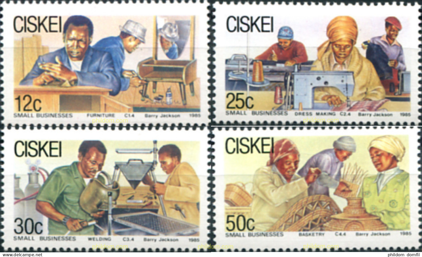 302573 MNH CISKEI 1985 ARTESNIA - Ciskei