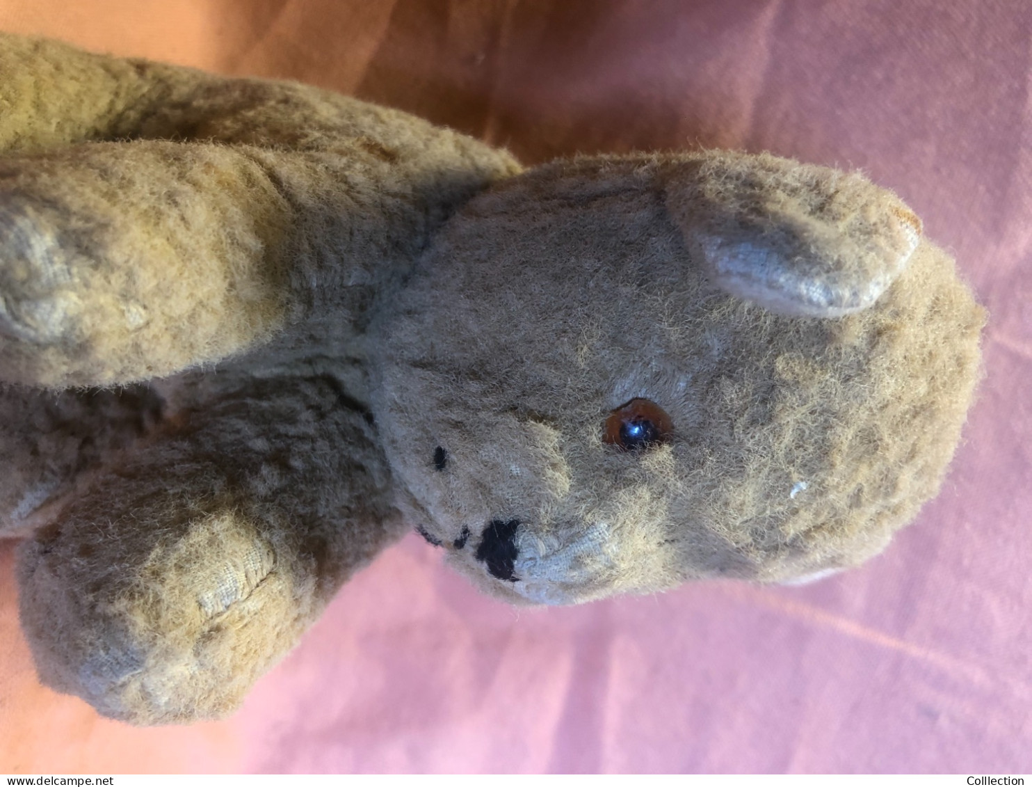 Ours Peluche Ancien 20cm Chien ?  Etat Voir Photos - Beren