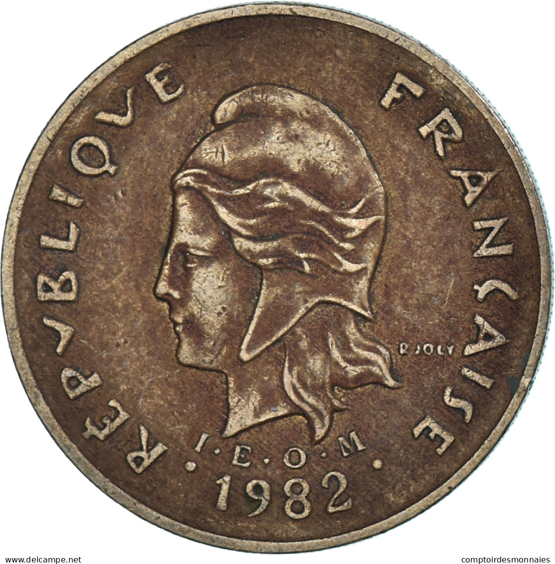 Monnaie, Polynésie Française, 100 Francs, 1982, Paris, TB+, Nickel-Bronze - Frans-Polynesië