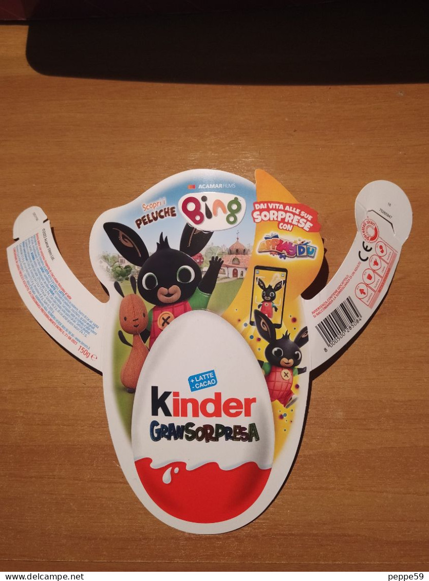 Kinder Gran Sorpresa 2023 - Collare Bing - Handleidingen