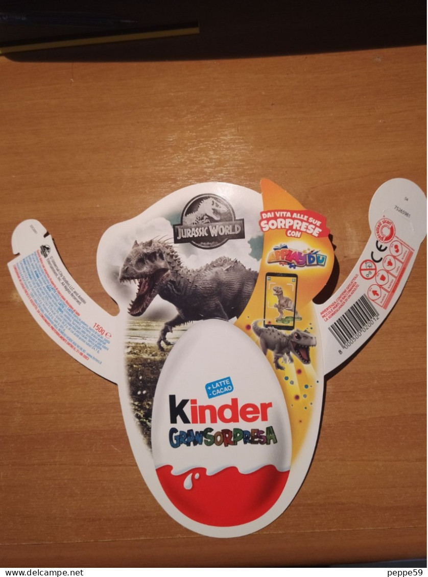 Kinder Gran Sorpresa 2023 - Jurassic World - Istruzioni