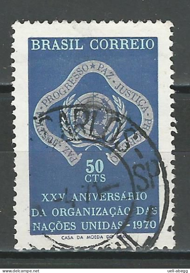 Brasil 1970 Mi 1269 O Used - Oblitérés