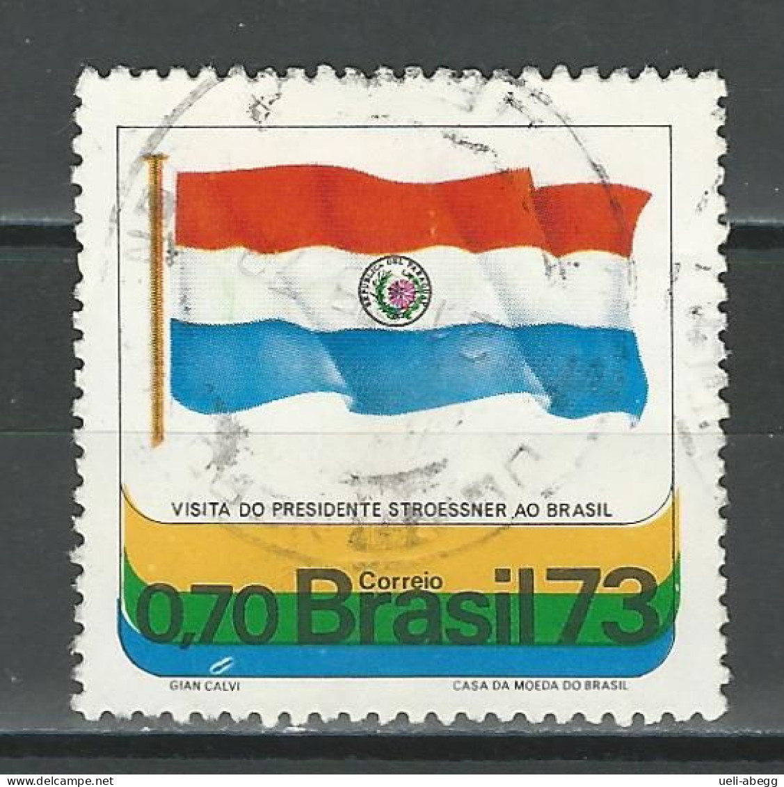 Brasil 1973 Mi 1362 O Used - Usati