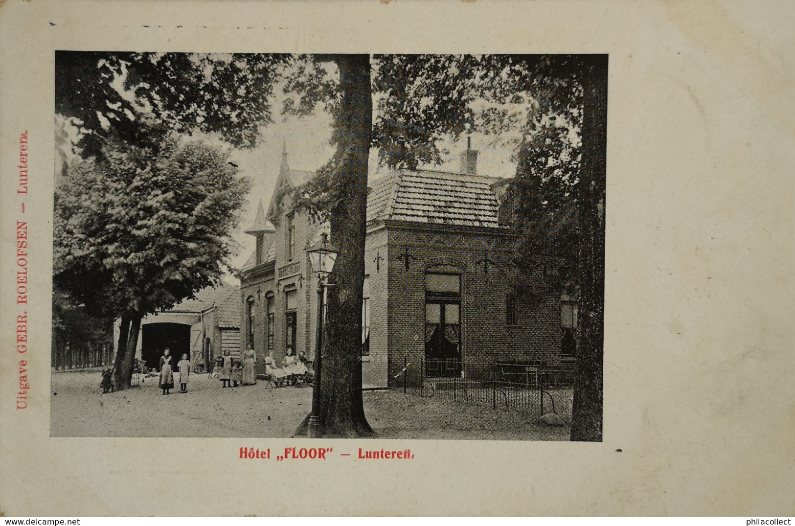 Lunteren (Gld.) (gem. Ede) Hotel Floor 1907 - Ede