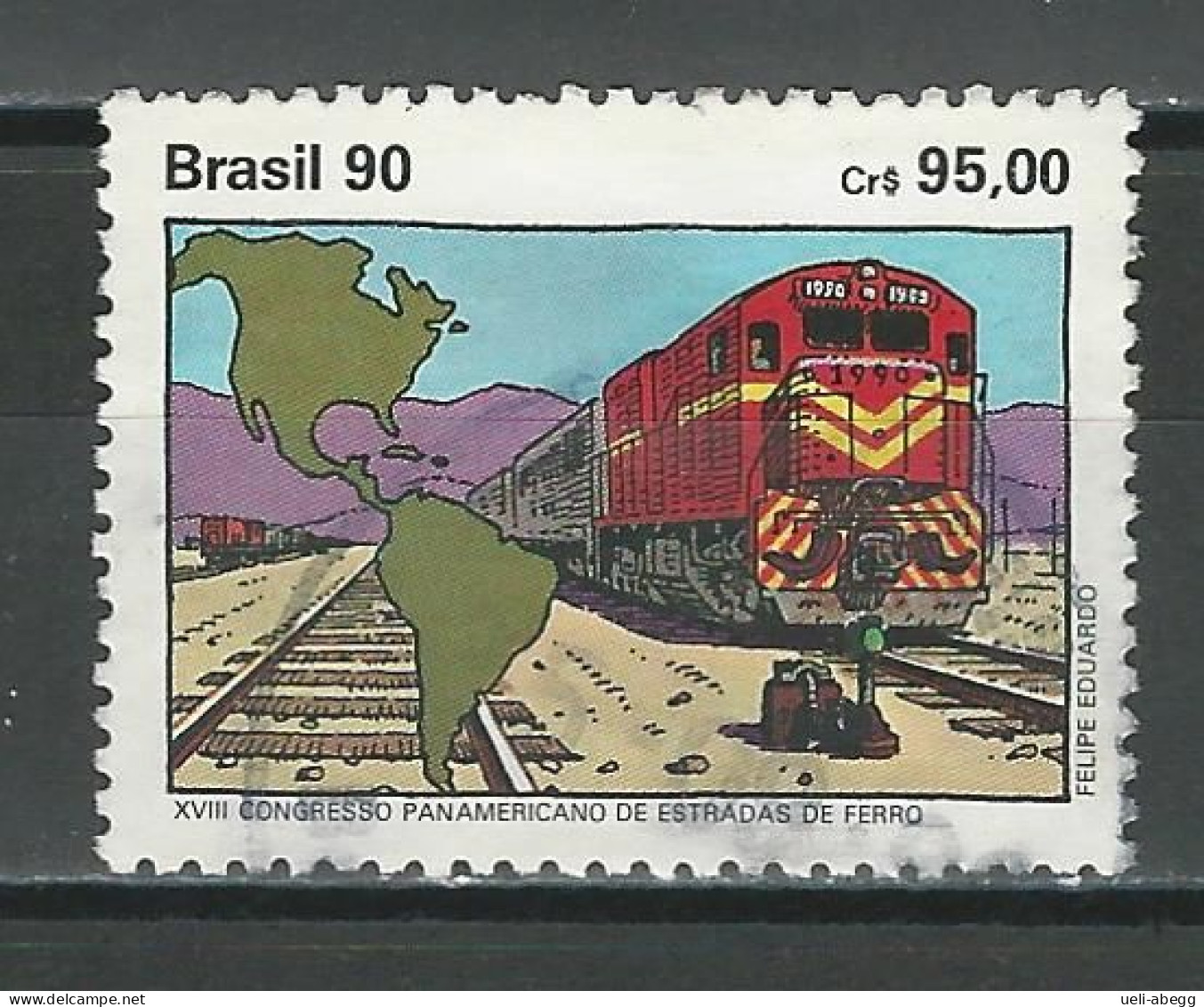Brasil 1990 Mi 2375 O Used - Used Stamps