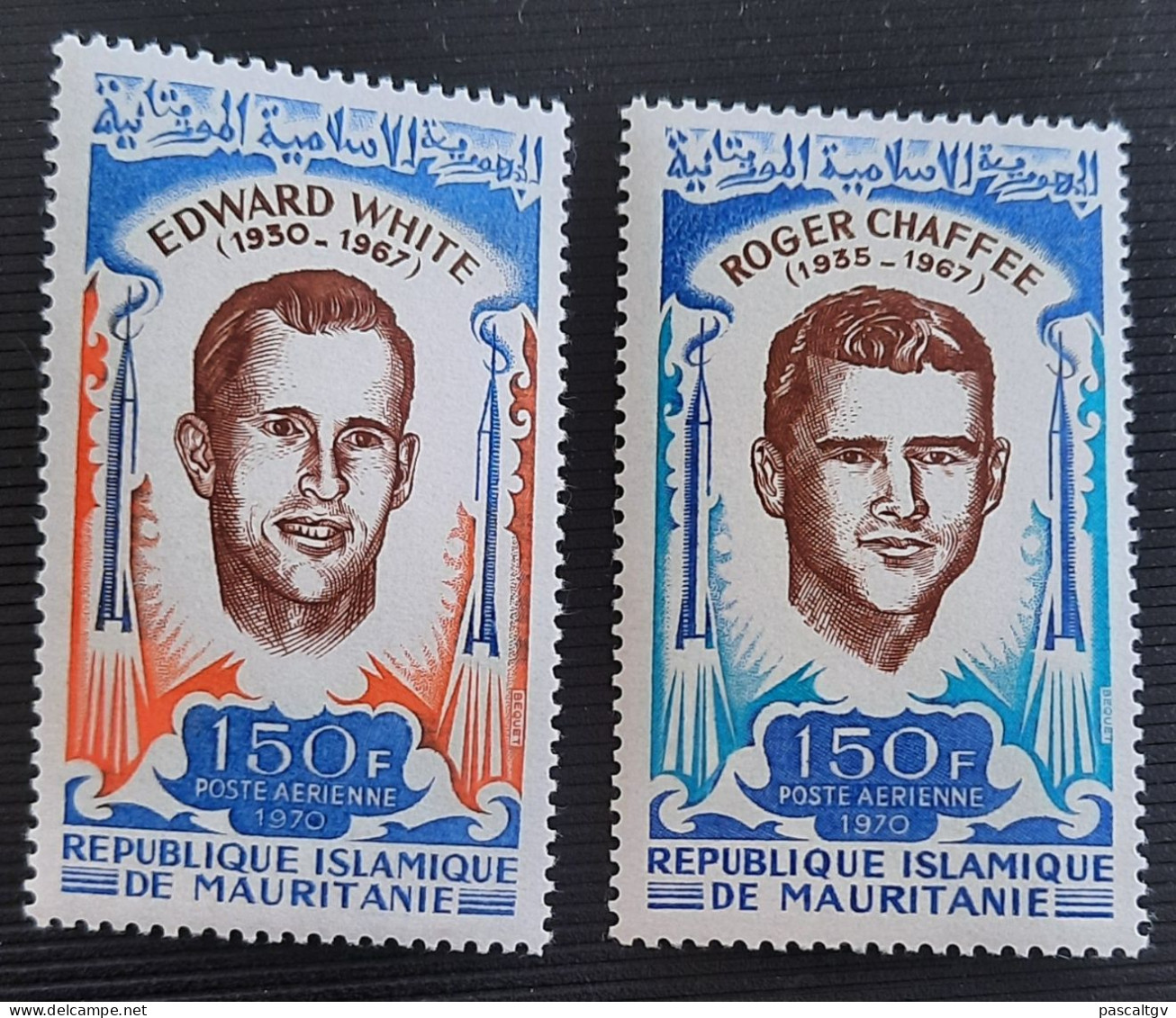 Mauritanie- 1970 - Paire N° 106/107 ** (Cote 5.00) - Mauritanie (1960-...)