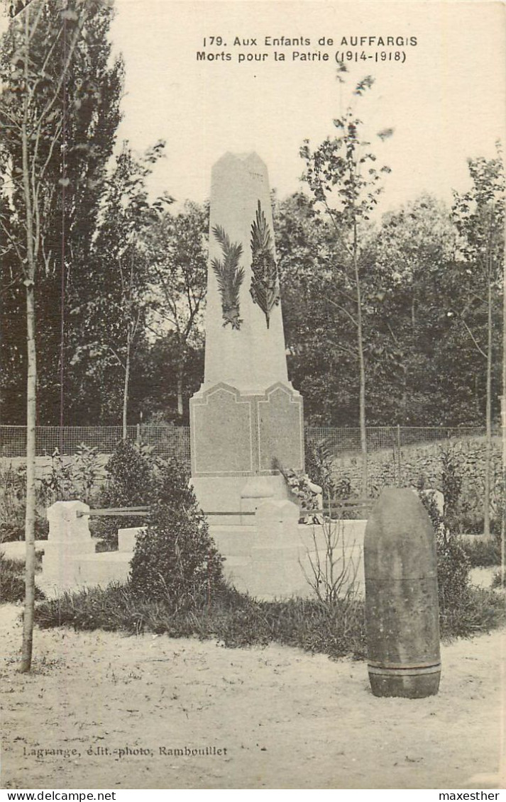 AUFFARGIS Monument Aux Enfants - Auffargis