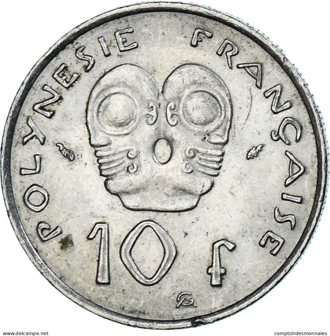 Monnaie, Polynésie Française, 10 Francs, 1975, Paris, TTB, Nickel, KM:8 - Frans-Polynesië