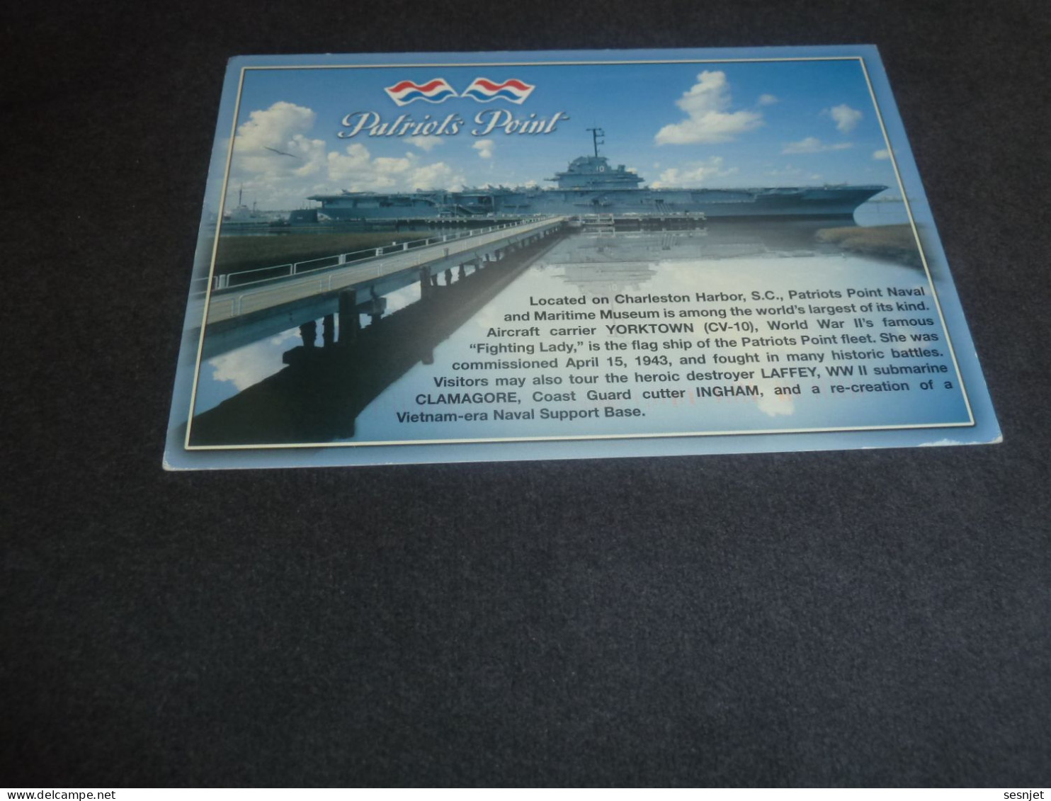 Patriots Point Naval - Maritime Museum - 2Us Sc 425 - Editions Charleston - Année 2012 - - Charleston
