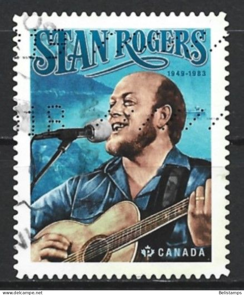 Canada 2021. Scott #3296 (U) Stan Rogers (1949-83), Folksinger  *Complete Issue* - Usati