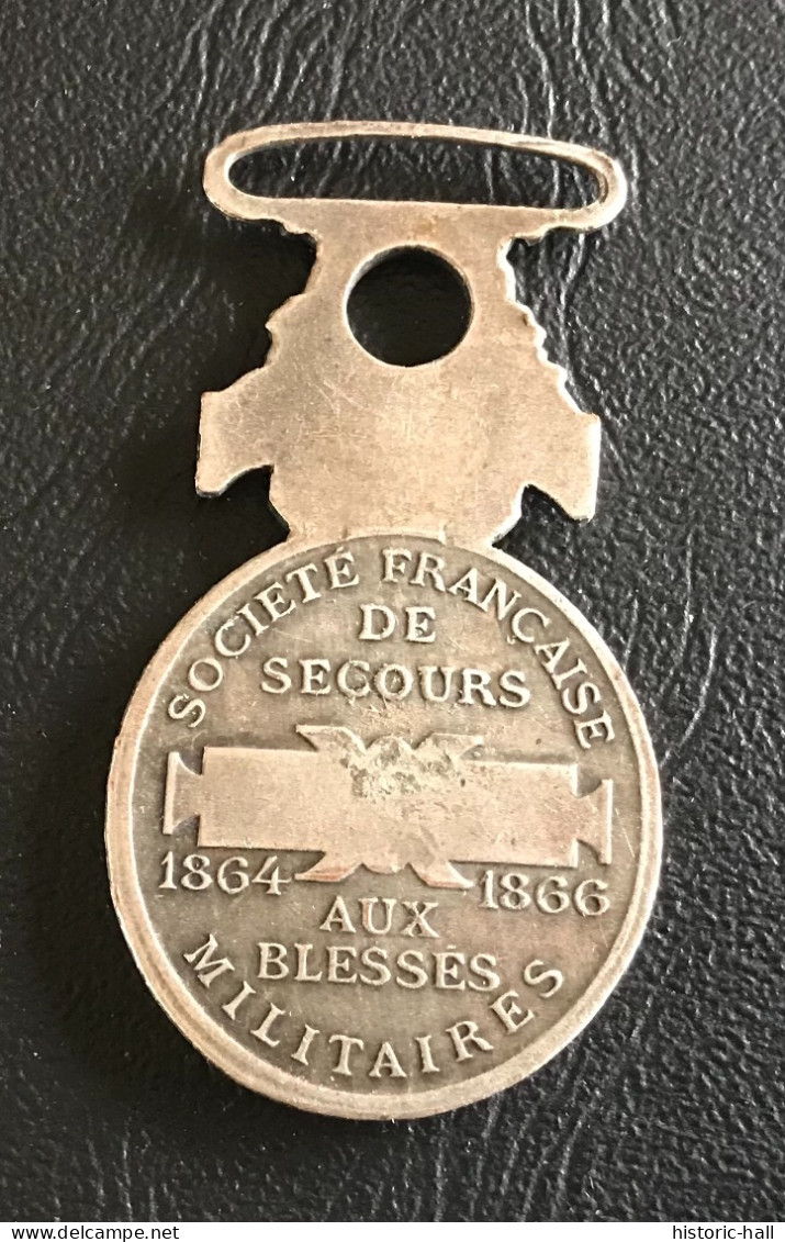 Medaille - Société Française De Secours Aux Blessés Militaires 1864-1866 - Ante 1871