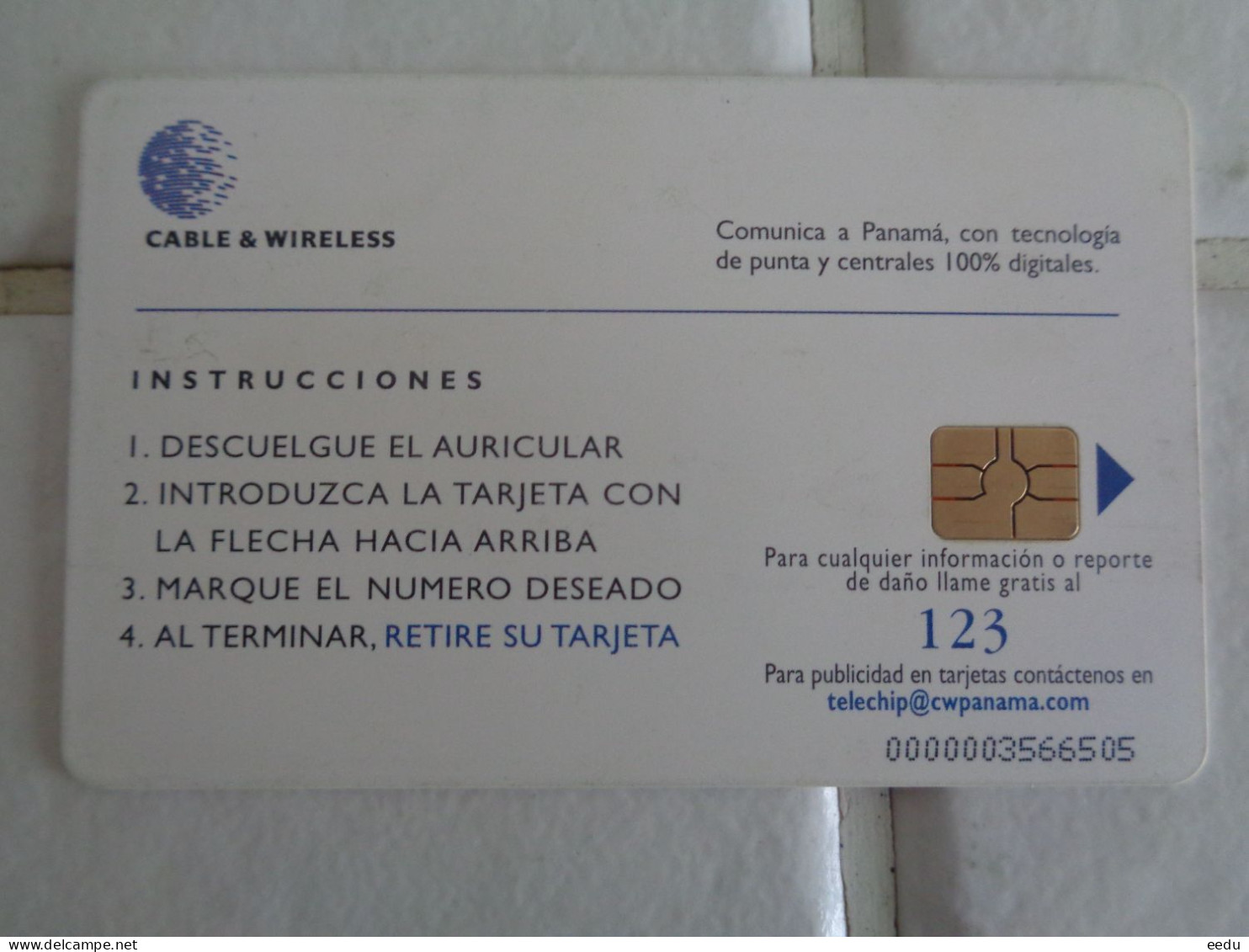 Panama Phonecard - Panamá