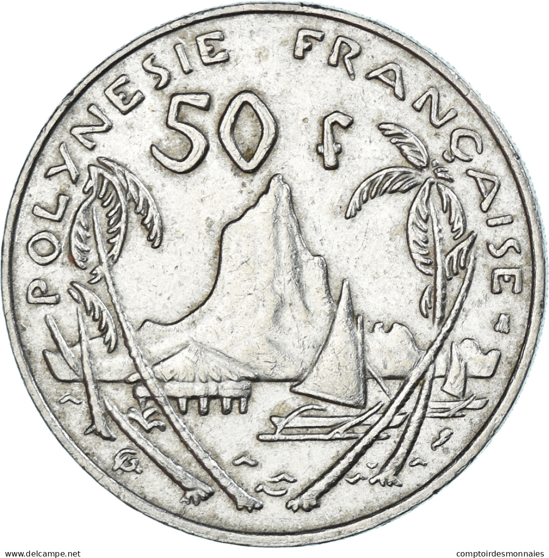 Monnaie, Polynésie Française, 50 Francs, 1999, Paris, TTB, Nickel, KM:13 - Frans-Polynesië