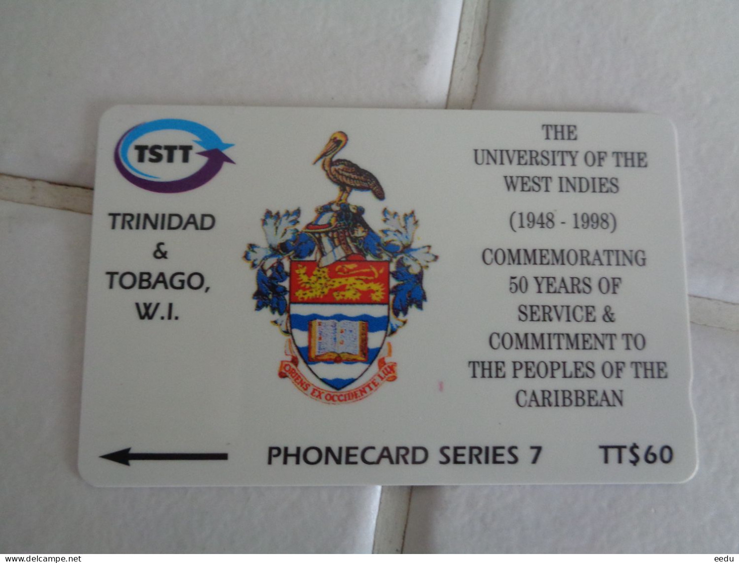 Trinidad & Tobago Phonecard - Trinité & Tobago