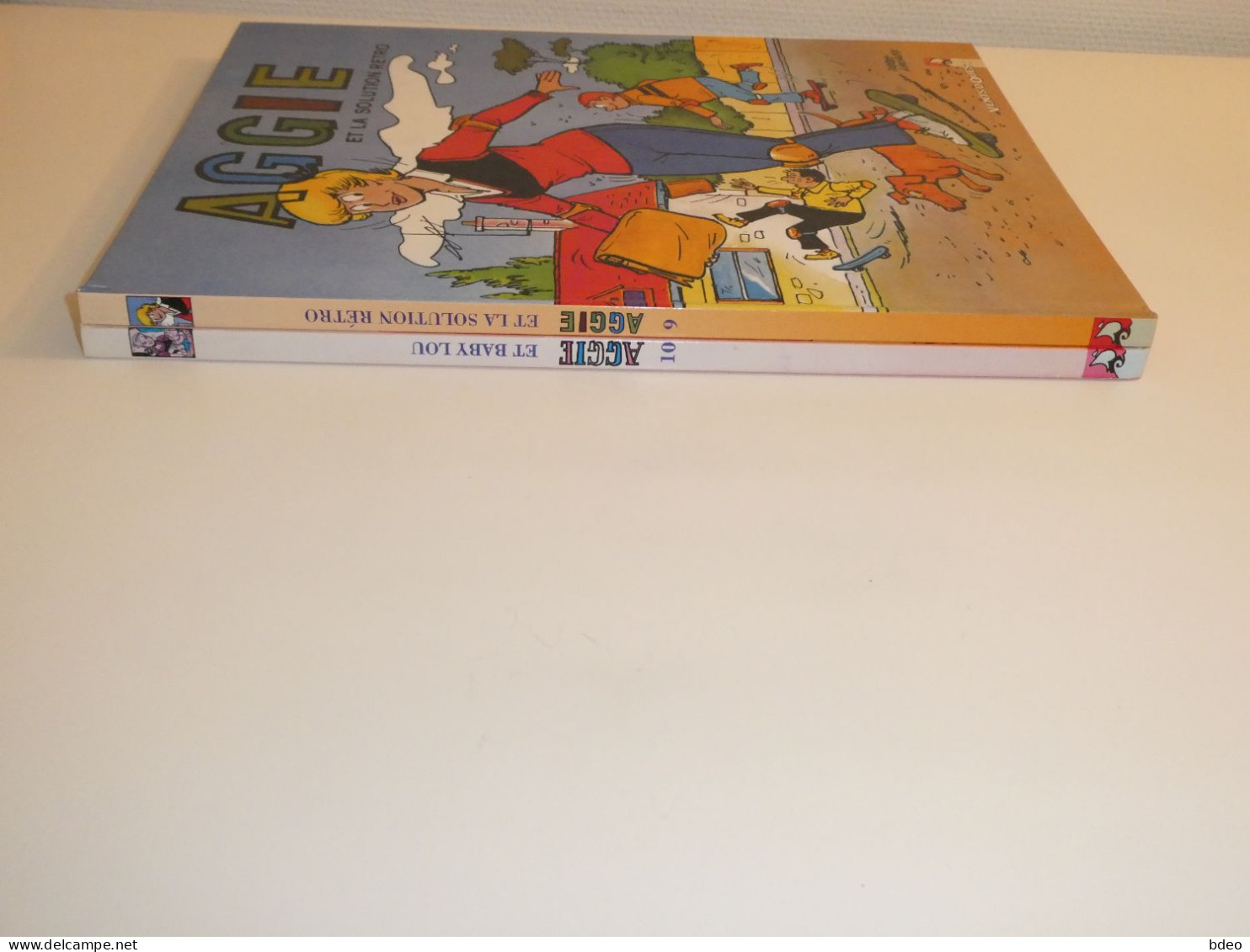 LOT EO AGGIE ET LA SOLUTION RETRO/ ET BABY LOU/ TOMES 9/10 - Wholesale, Bulk Lots