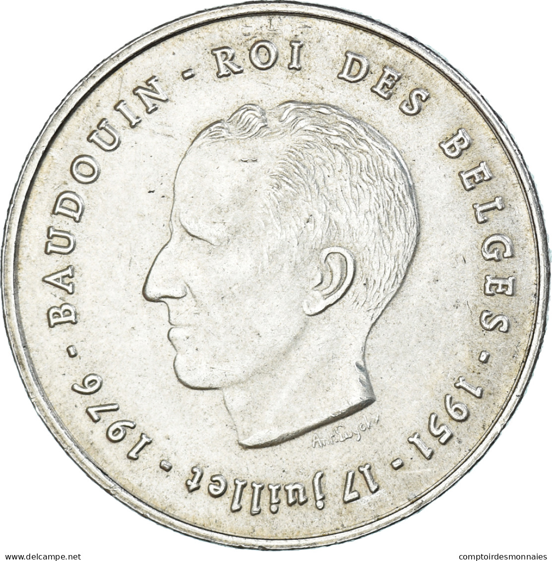 Monnaie, Belgique, 250 Francs, 250 Frank, 1976, Bruxelles, TTB+, Argent - 250 Francs