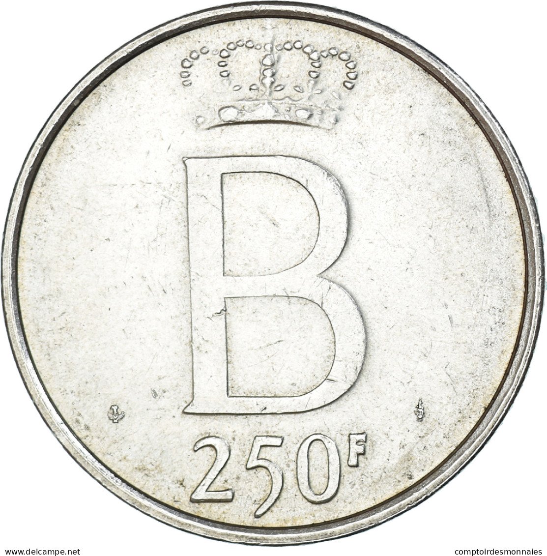 Monnaie, Belgique, 250 Francs, 250 Frank, 1976, Bruxelles, TTB+, Argent - 250 Frank