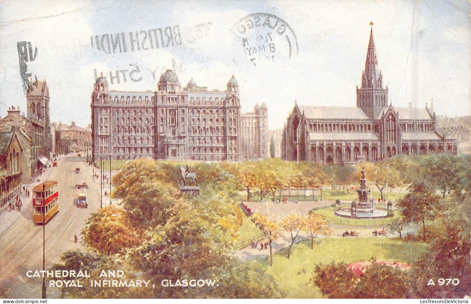 ECOSSE - Glasgow - Cathedral And Royal Infirmary - Carte Postale Ancienne - Autres & Non Classés